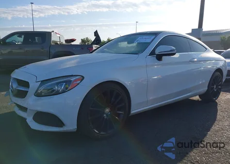 2017 Mercedes-Benz C 300 из США, поврежденный, VIN WDDWJ4JB9HF418067